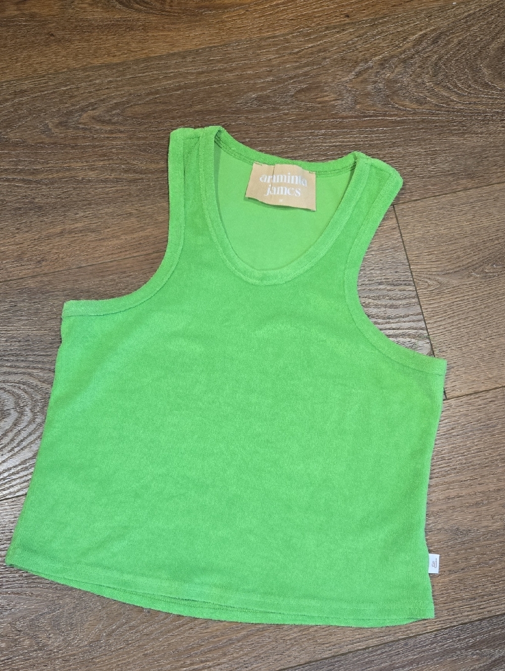 ARAMINTA JAMES TERRY CLOTH TANK SIZE MED... #7994